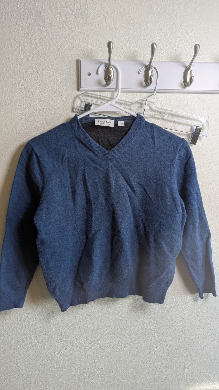 Calvin Klein Women's Extra Fine Merino Wool Sweater Size Large